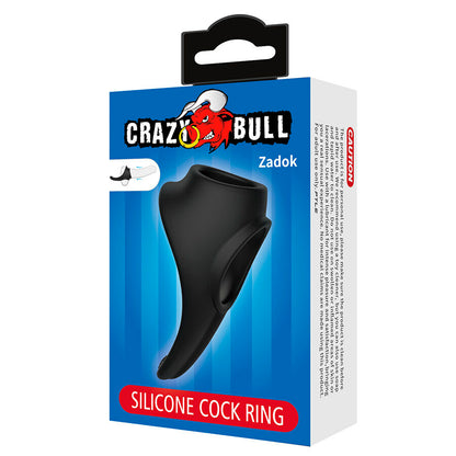 CRAZY BULL - ANILLO ERGONÓMICO ZADOK CON ESTIMULADOR PERINEAL