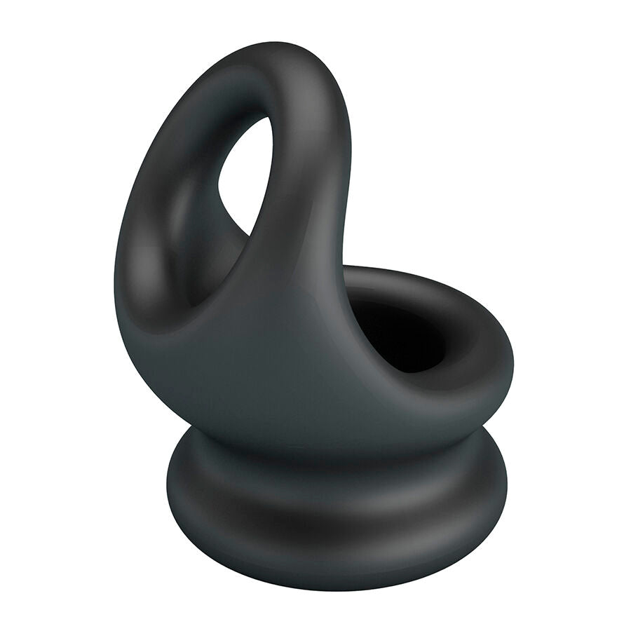 CRAZY BULL - ANILLO DE SOPORTE PARA PENE Y TESTÍCULOS OBERON