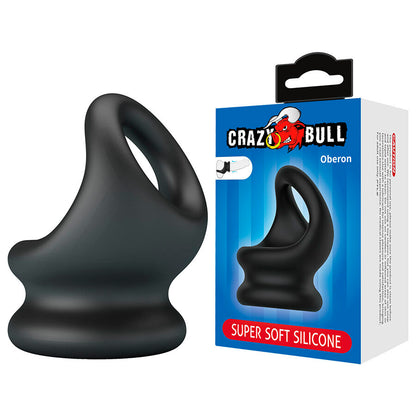 CRAZY BULL - ANILLO DE SOPORTE PARA PENE Y TESTÍCULOS OBERON