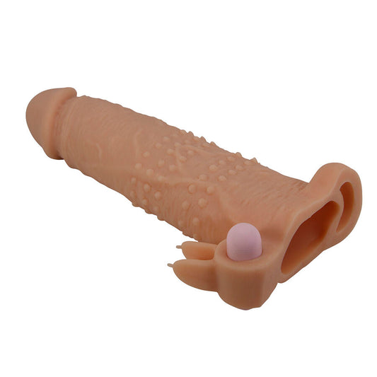 PRETTY LOVE - FUNDA PARA PENE QUILLON CON ESTIMULADOR CLITORIDIANO Y VIBRACIÓN