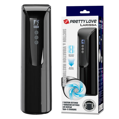 PRETTY LOVE - MASTURBATEUR VIBRANT À SUCCION LARISSA
