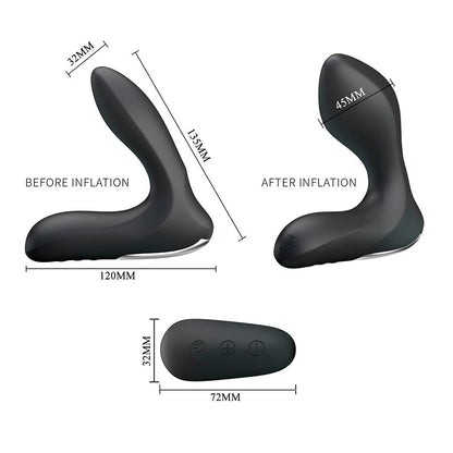 MR PLAY - PROSTATE MASSAGER WITH VIBRATION REMOTE CONTROL