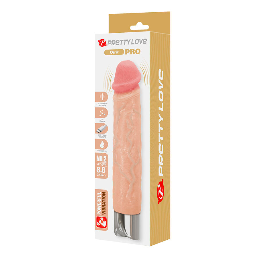 PRETTY LOVE - OSRIC PRO FLEXIBLE REALISTIC VIBRATOR
