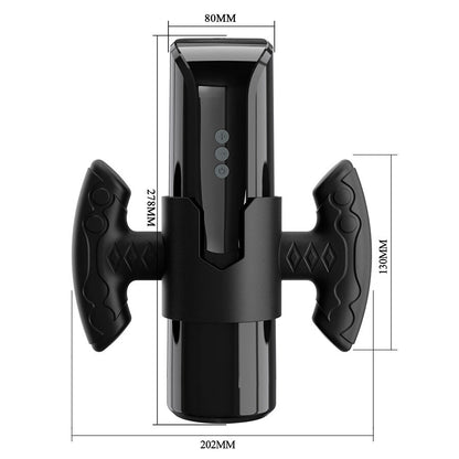 PRETTY LOVE - LARISSA SUCTION MASTURBATOR WITH VIBRATION + SUPPORT