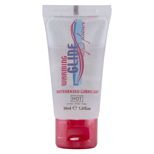 HOT - WARMING GLIDE LIQUID PLEASURE WATERBASED LUBRICANT 30 ML