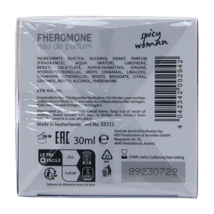 HOT - PHEROMONE PERFUME MIAMI SPICY WOMAN 30 ML