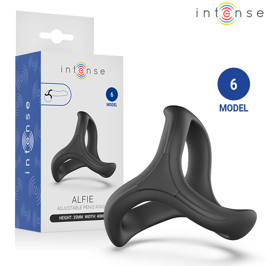 INTENSE - ANILLO PENEANO TRIPLE AJUSTABLE ALFIE MODELO 6