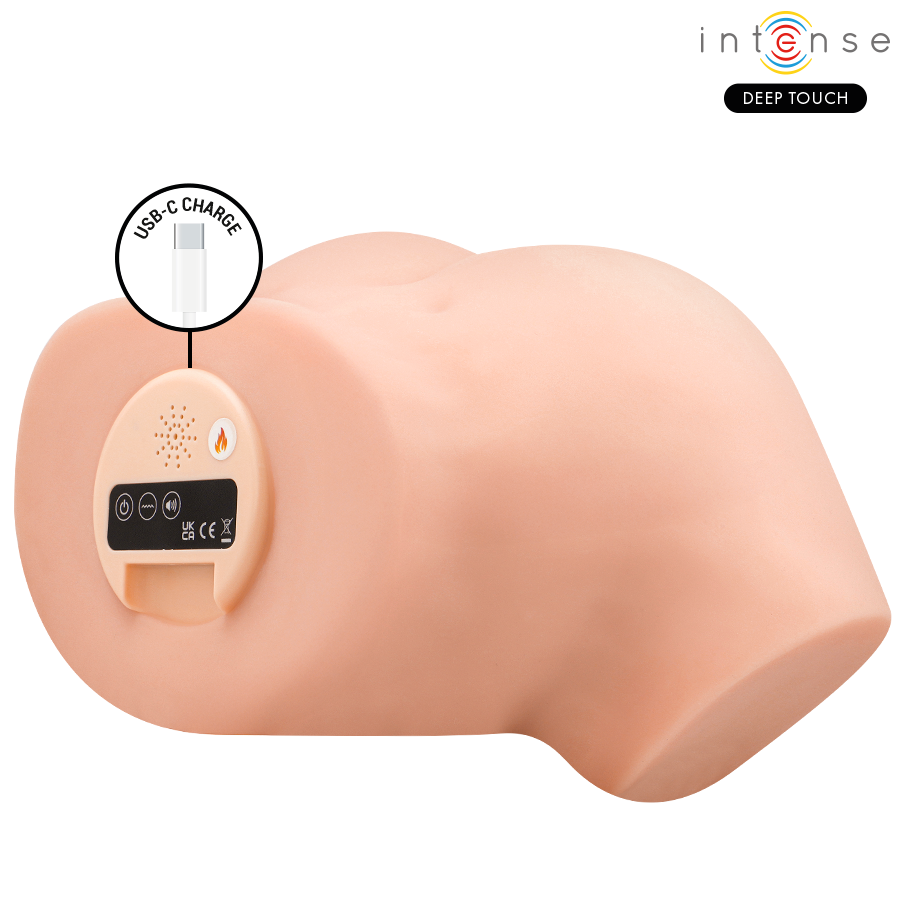 INTENSE DEEP TOUCH - NICOLE VAGINAL MASTURBATOR WITH SUCTION, HEAT, VIBRATION AND VOICE EFFECTS WITH REMOTE CONTROL 5.3 KG