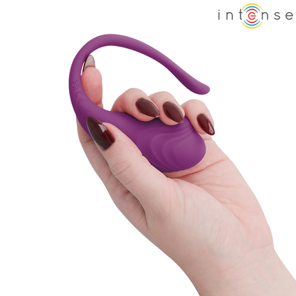 INTENSE - OLIVIA PURPLE VIBRATING EGG WITH REMOTE CONTROL