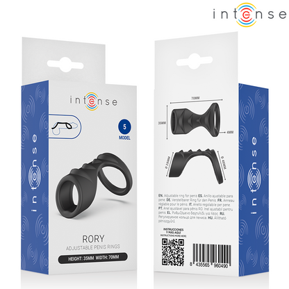 INTENSE - ANILLO PENIANO AJUSTABLE RORY MODELO 5