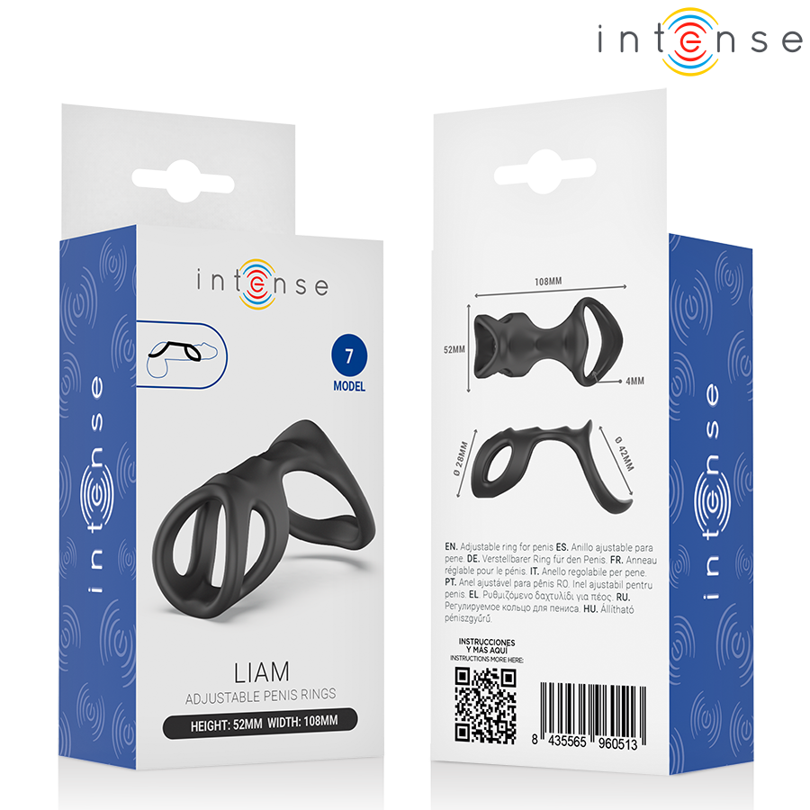 INTENSE - ANILLO PARA PENE LIAM MODELO 7