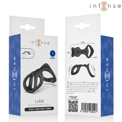 INTENSE - ANILLO PARA PENE LIAM MODELO 7