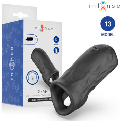 INTENSE - ANNEAU PÉNIEN VIBRANT RÉGLABLE SEAN MODÈLE 13