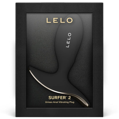LELO - SURFER 2 VIBREUR ANAL UNISEXE NOIR