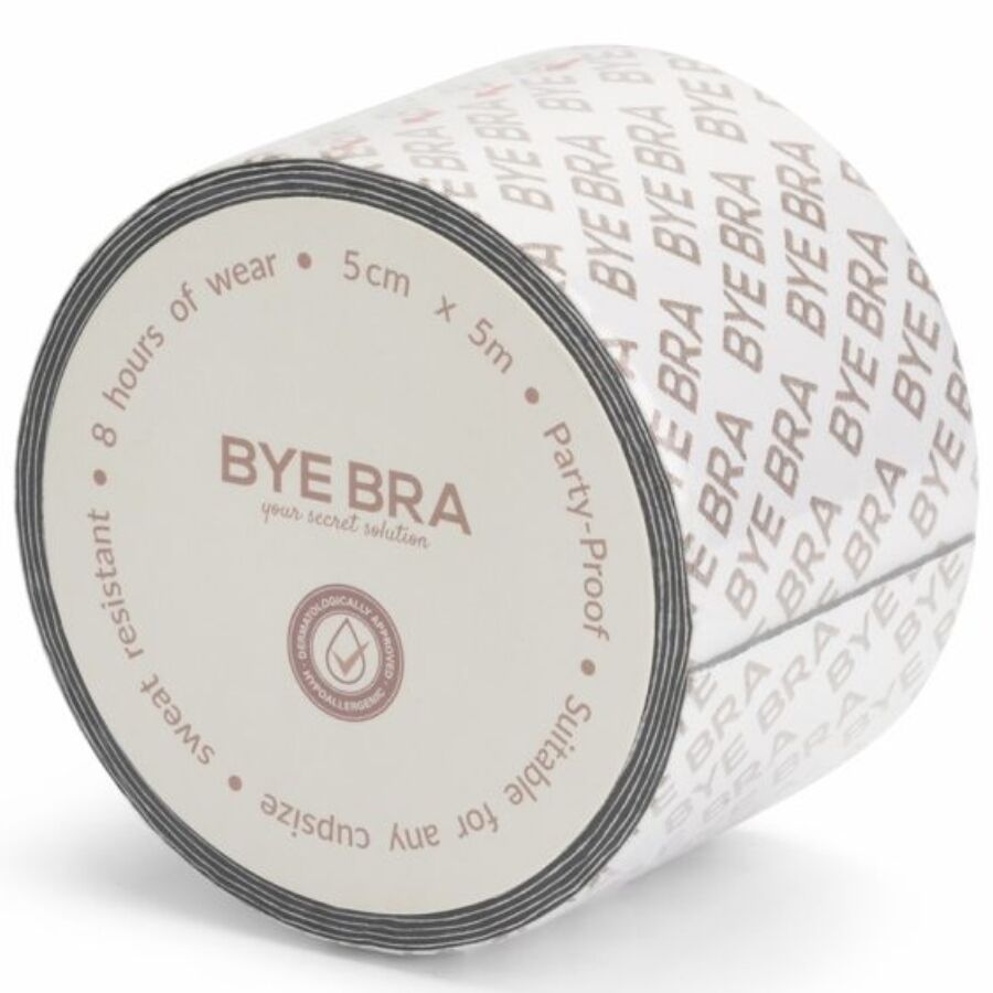 BYE-BRA - BODY TAPE DOUBLE SIDED DOUBLE SIDED TAPE BEIGE 5 X 500 CM