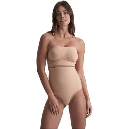 BYE-BRA - SOFT TOUCH SEAMLESS HIGH WAIST THONG