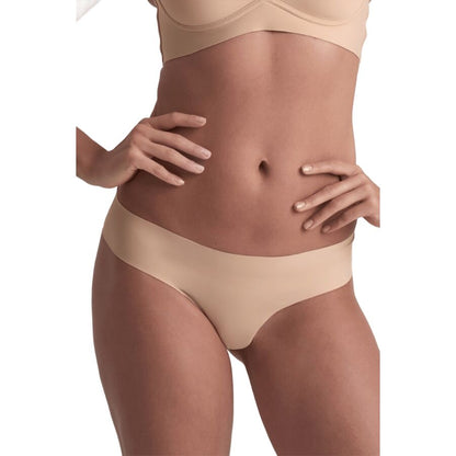 BYE-BRA - INVISIBLE THONG 2 PACK BEIGE &
