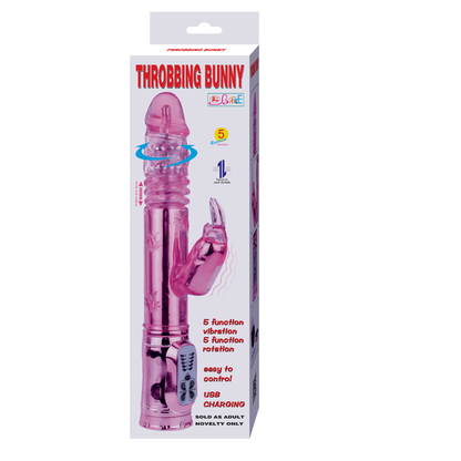 BAILE - LAPIN ROSE PULSANT RAMPANT ROTATIF