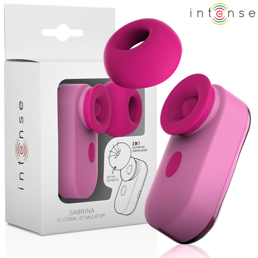 INTENSE - ESTIMULADOR DE CLÍTORIS SABRINA ROSA