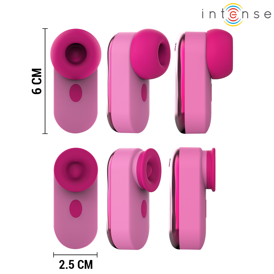 INTENSE - ESTIMULADOR DE CLÍTORIS SABRINA ROSA