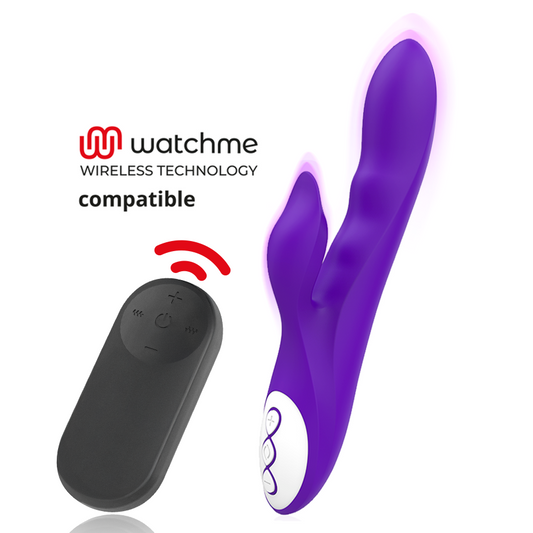 GALATEA - VIBREUR VIOLET GALO + TÉLÉCOMMANDE WATCHME
