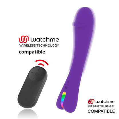 MR BOSS - VIBRADOR ENZO + CONTROL REMOTO WATCHME