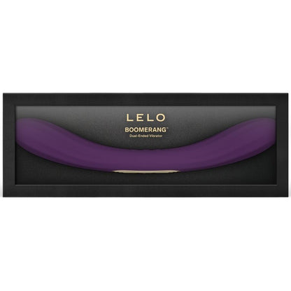 LELO - BOOMERANG DOUBLE ENDED VIBRATOR PURPLE