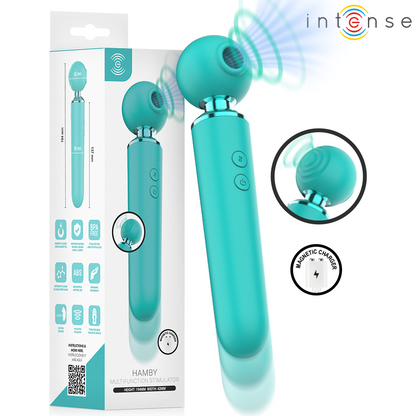 INTENSE - STIMULATEUR MULTIFONCTIONNEL À SUCCION ET VIBRATIONS HAMBY