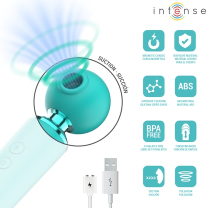 INTENSE - STIMULATEUR MULTIFONCTIONNEL À SUCCION ET VIBRATIONS HAMBY