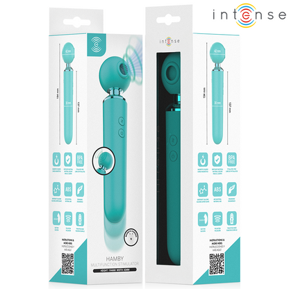 INTENSE - STIMULATEUR MULTIFONCTIONNEL À SUCCION ET VIBRATIONS HAMBY