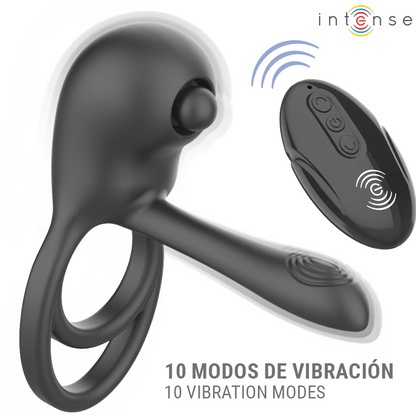 INTENSE - SPIKE REMOTE CONTROL VIBRATING PENIS RING
