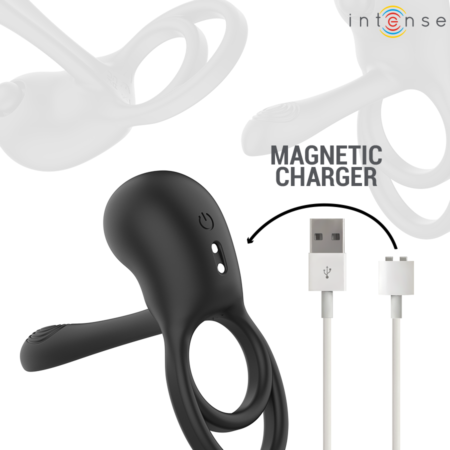 INTENSE - SPIKE REMOTE CONTROL VIBRATING PENIS RING