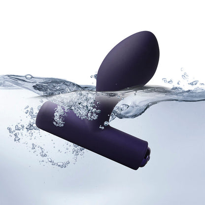 ROCKS-OFF - NOVA ORBITAL RECARGABLE PREMIUM Y POTENTE TAPÓN ANAL 16 FUNCIONES AZUL