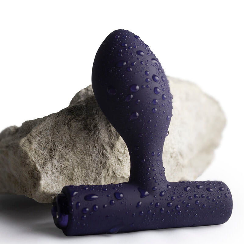 ROCKS-OFF - NOVA ORBITAL RECARGABLE PREMIUM Y POTENTE TAPÓN ANAL 16 FUNCIONES AZUL