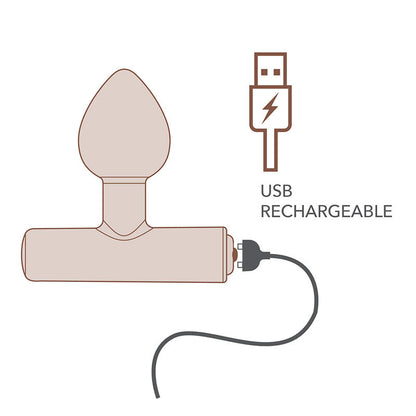 ROCKS-OFF - NOVA ASTRYX RECHARGEABLE PREMIUM & POWERFUL ANAL PLUG 16 FUNCTION