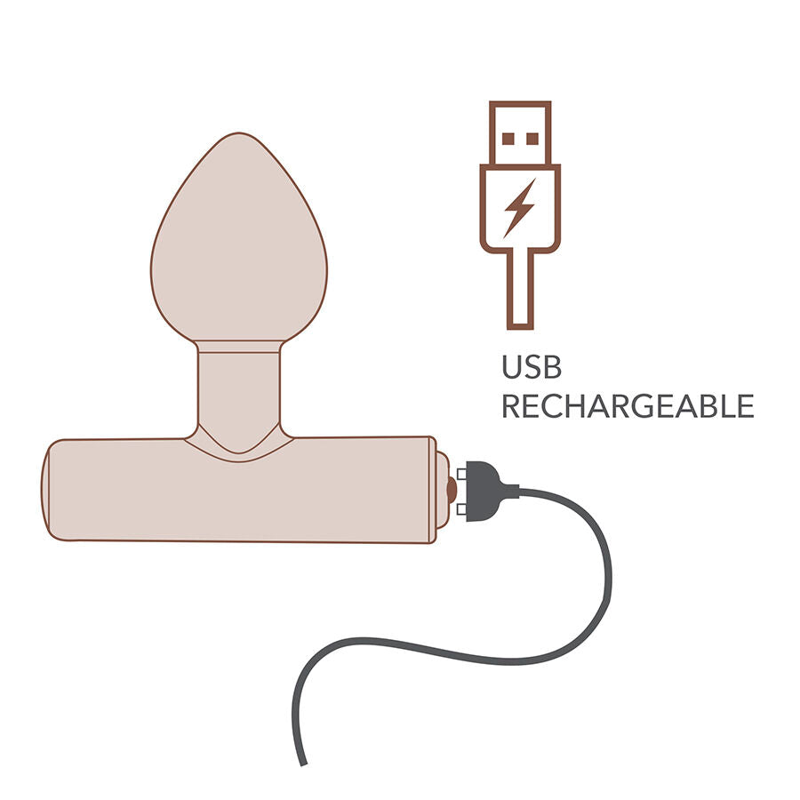 ROCKS-OFF - NOVA ASTRYX RECHARGEABLE PREMIUM & POWERFUL ANAL PLUG 16 FUNCTION
