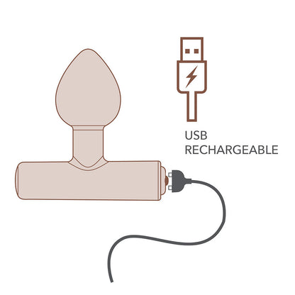 ROCKS-OFF - NOVA ASTRYX RECHARGEABLE PREMIUM & POWERFUL ANAL PLUG 16 FUNCTION