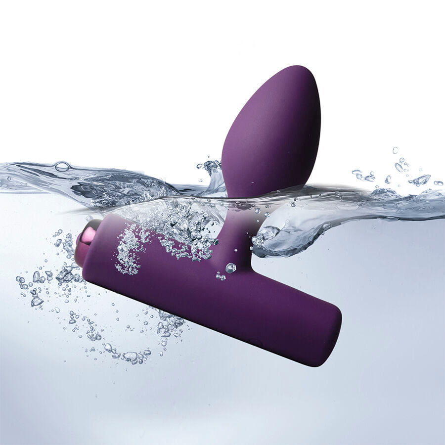 ROCKS-OFF - NOVA SOLARIS RECHARGEABLE SLIM & POWERFUL ANAL PLUG 16 FUNCTION