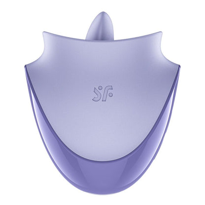 SATISFYER - TONGUE DANCER CLITORAL STIMULATOR WITH VIBRATION AND PULSATIONS LILAC
