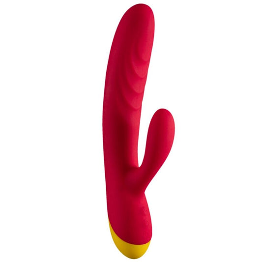 ROMP - JAZZ RECHARGEABLE RABBIT VIBRATOR RED