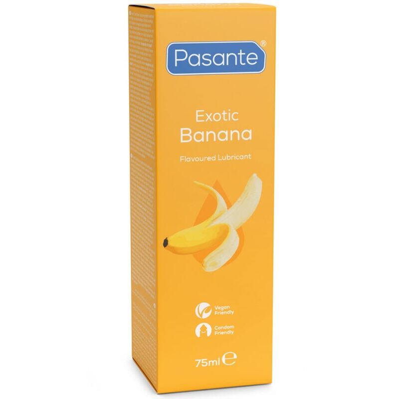 PASANTE - LUBRICANT WATER BASED BANANA FLAVOURED 75 ML