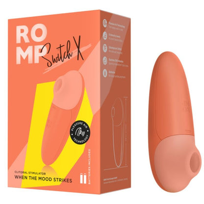 ROMP - SWITCH X CLITORAL STIMULATOR 6 LEVELS ORANGE