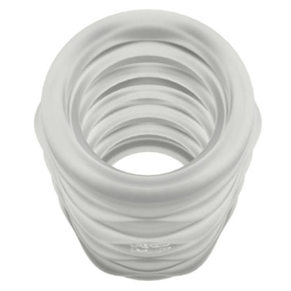 ROMP - MOSH TRANSPARENT MALE MASTURBATOR WITH 6 CM REVERSBLE SHEATH
