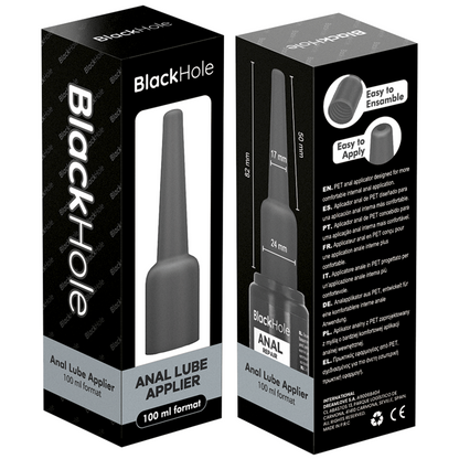 BLACK HOLE - ANAL LUBE APPLIER  L SIZE 100 ML