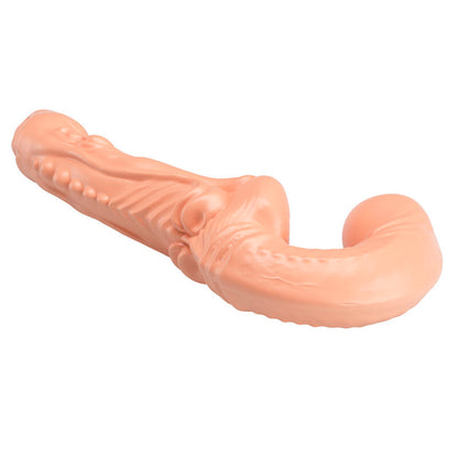 BAILE - EMMA TEXTURED DOUBLE PENETRATION STRAP-ON FLESH