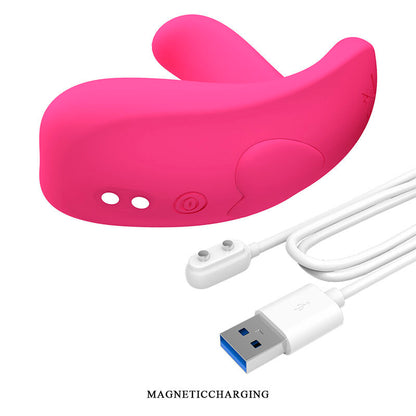 PRETTY LOVE - HAZELYNN 12 FUNCTION APP CONTROL MASSAGER PINK