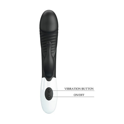 PRETTY LOVE - RASMUSSEN 30 FUNCTION RABBIT VIBRATOR BLACK