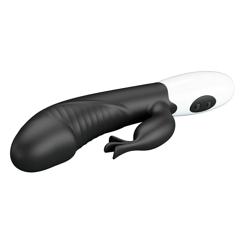 PRETTY LOVE - VIBRADOR CONEJO RASMUSSEN DE 30 FUNCIONES NEGRO