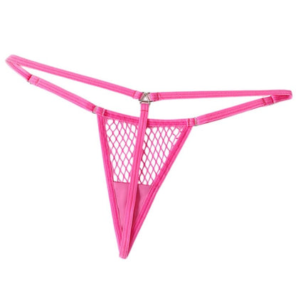 CHILIROSE - CR 4856 FISHNET MICRO THONG