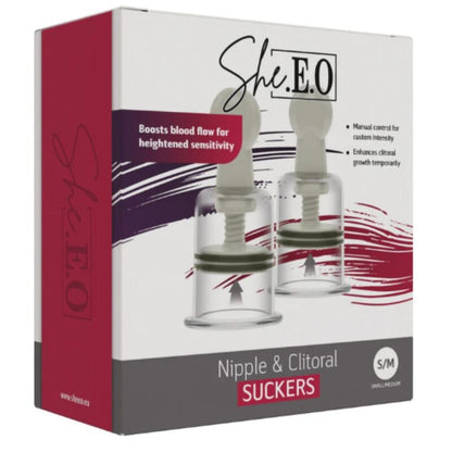 SHE.E.O - SUCTION FOR NIPPLE AND CLITORIS